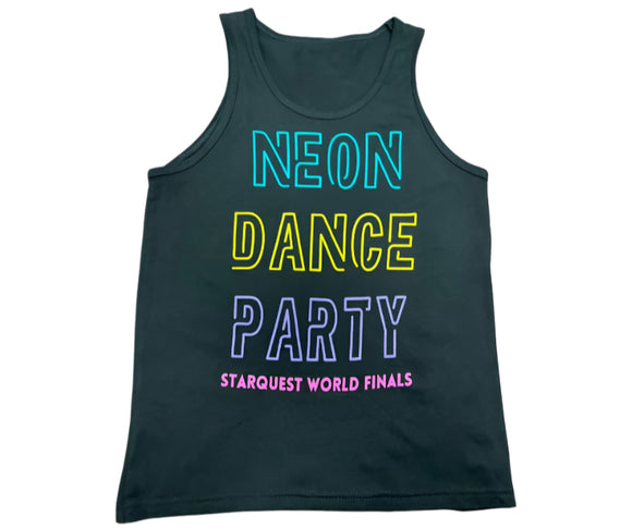 StarQuest Finals Neon Dance Party Tank