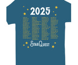 2025 Teal SQ Tour Shirt