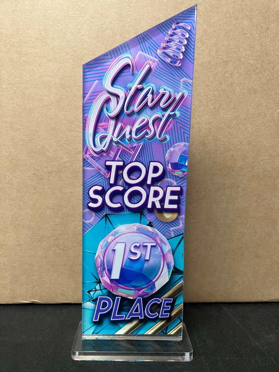 2024 Top Score Acrylic Trophy StarQuest Online Boutique