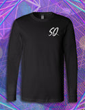 Black Long Sleeve SQ T-Shirt